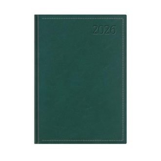  Naptár, tervező, B5, heti, TOPTIMER "Traditional", zöld