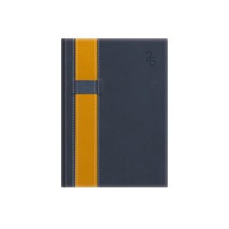   Naptár, tervező, B6, heti, TOPTIMER "Vario", kék-sárga