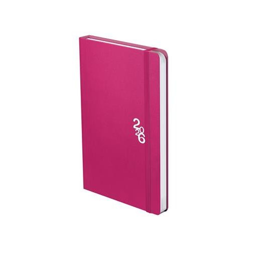 Naptár, tervező, A5, heti, TOPTIMER "Rainbow", rózsaszín