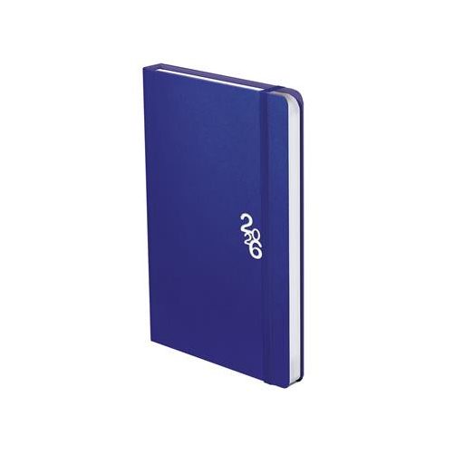 Naptár, tervező, A5, heti, TOPTIMER "Rainbow", sötétkék