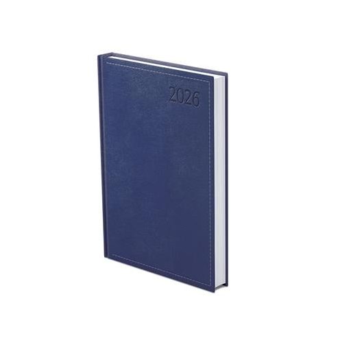 Naptár, tervező, B6, napi, TOPTIMER "Traditional", kék