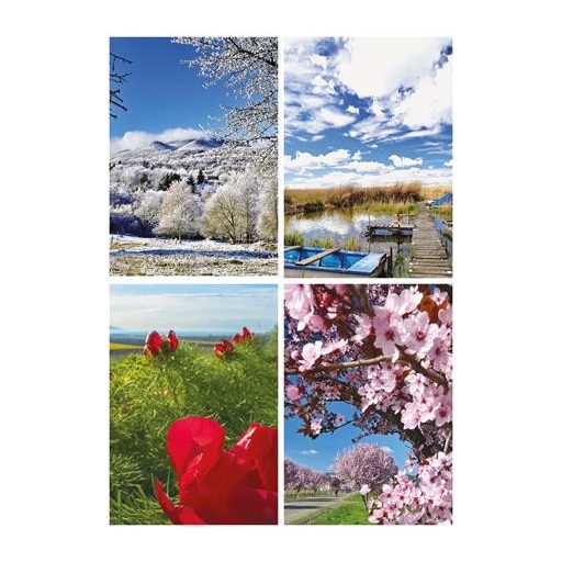 Naptár, fali, TOPTIMER, "Ezerszínű Magyarország"