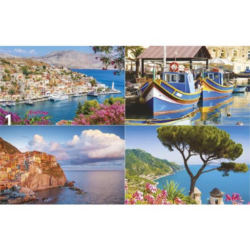 Naptár, fali, TOPTIMER, "Mediterrán"