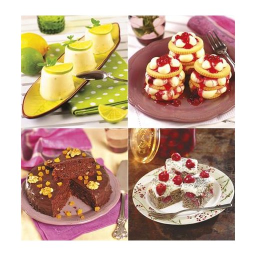 Naptár, fali, TOPTIMER "Desszertek"