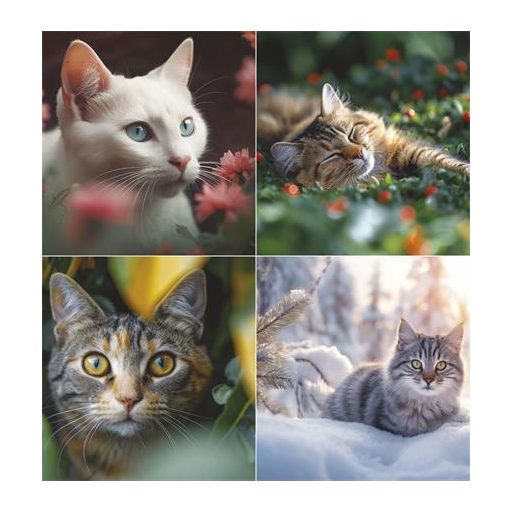 Naptár, fali, TOPTIMER, "Cicák"