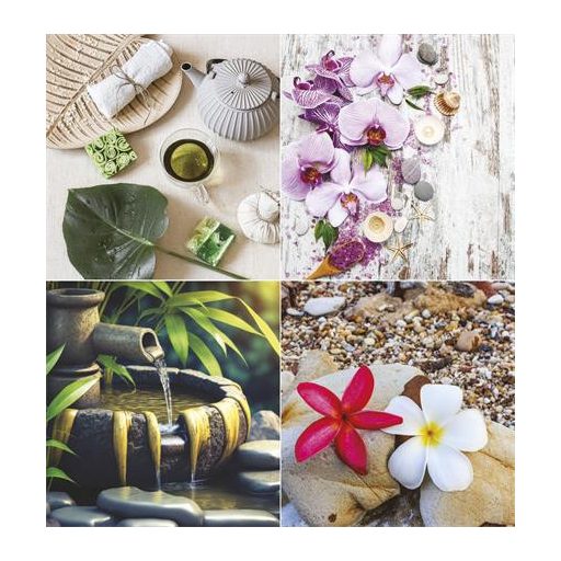 Naptár, fali, TOPTIMER "Relax"