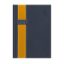 Naptár, tervező, A5, napi, TOPTIMER "Vario", kék-sárga