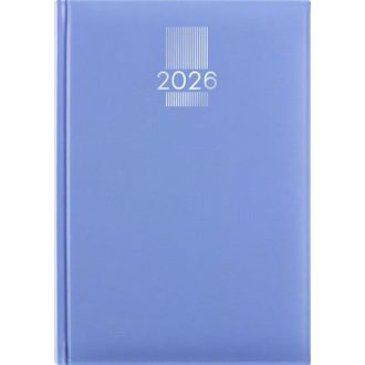   Naptár, tervező, A5, napi, DAYLINER, "MyPastel", kék