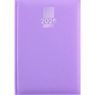   Naptár, tervező, A5, napi, DAYLINER, "MyPastel", lila