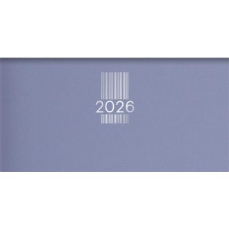   Zsebnaptár, fekvő elrendezésű, DAYLINER, "MyPastel", kék