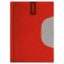 Tárgyalási napló, B5, DAYLINER, "Memphis", piros-szürke