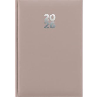   Naptár, tervező, A5, napi, DAYLINER, "Pannon", natúr