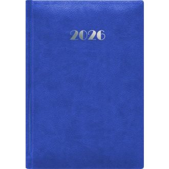   Naptár, tervező, A5, napi, DAYLINER, "Pellana", kék