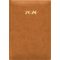 Naptár, tervező, A5, napi, DAYLINER, "Pellana", okker