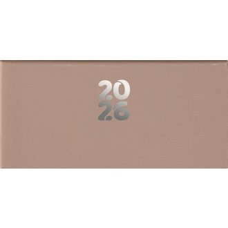   Zsebnaptár, fekvő elrendezésű, DAYLINER, "Pannon", natúr