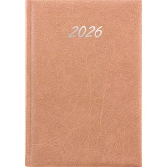   Naptár, tervező, A5, napi, DAYLINER, "Rebel", bézs