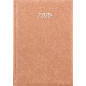   Naptár, tervező, B5, heti, DAYLINER, "Rebel", bézs