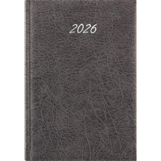   Naptár, tervező, B5, heti, DAYLINER, "Rebel", szürke