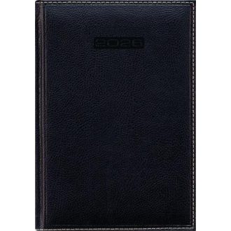   Naptár, tervező, B5, heti, DAYLINER, "Sherwood", fekete