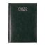Naptár, tervező, A5, napi, VICTORIA OFFICE "Chrono", zöld (2026 évi)