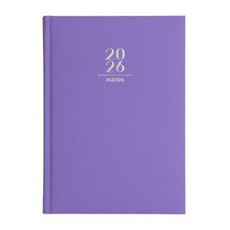   Naptár, tervező, A5, napi, VICTORIA OFFICE "Next", lila (2026 évi)