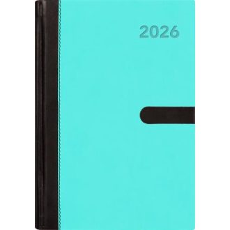   Naptár, tervező, A5, napi, DAYLINER, "Winner", kék