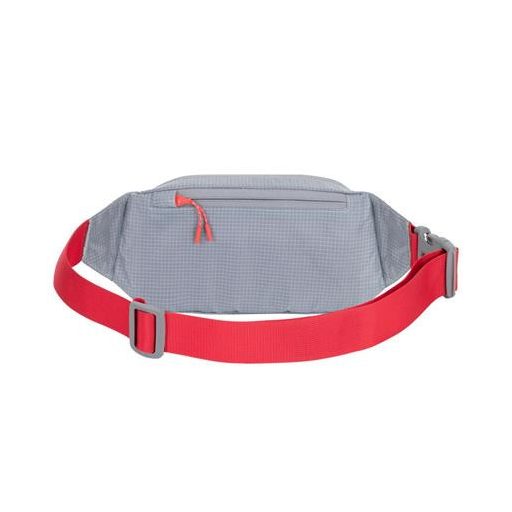 Övtáska, RIVACASE "5215 Mercantour", szürke-piros