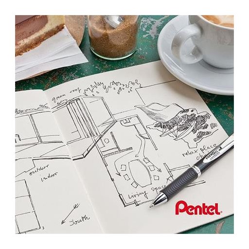 Zseléstoll betét 0,35 mm, PENTEL "EnerGel LRP7", kék