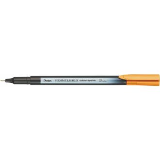  Tűfilc, 0,4 mm, PENTEL "Pointliner", sunset narancs