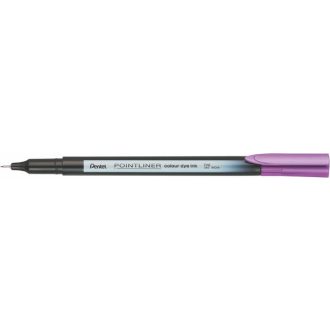 Tűfilc, 0,4 mm, PENTEL "Pointliner", mályvalila