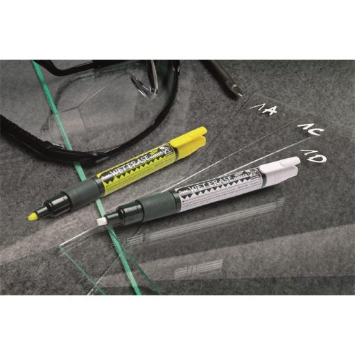 Krétamarker, 2-4 mm, megfordítható hegy, PENTEL "SMW26", fehér