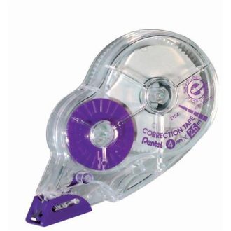 Hibajavító roller, 4,2 mm x 25 m, PENTEL, "ZT54"