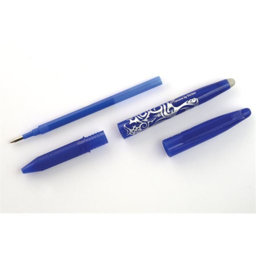 Rollertoll, 0,35 mm, törölhető, kupakos, PILOT "Frixion Ball", kék