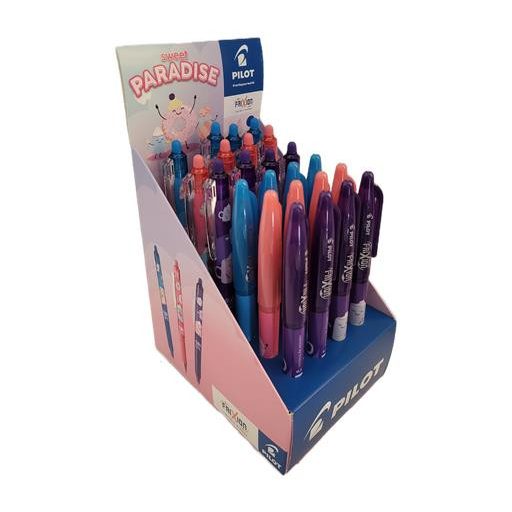 Rollertoll display, 0,35 mm, törölhető, PILOT "Frixion Ball Fancy", "Frixion Clicker Fancy", vegyes