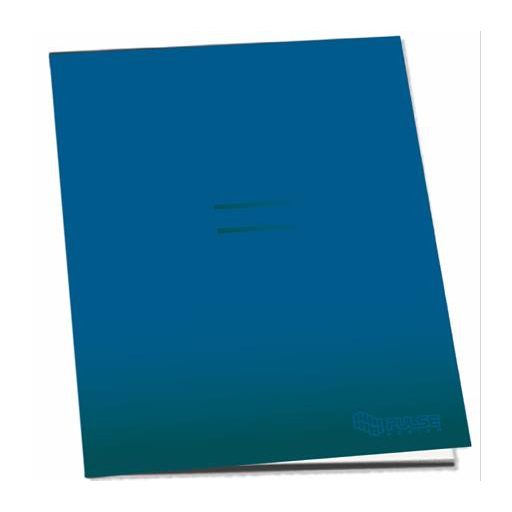 Füzet, tűzött, A4, vonalas, 52 lap, PULSE "Dark Colours"