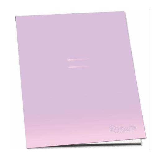 Füzet, tűzött, A5, vonalas, 52 lap, PULSE "Pastel Colourss"