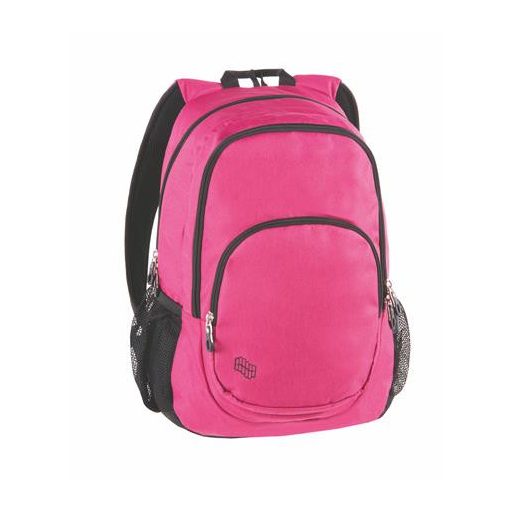 Hátizsák, notebook tartóval, PULSE "Fusion", rózsaszín