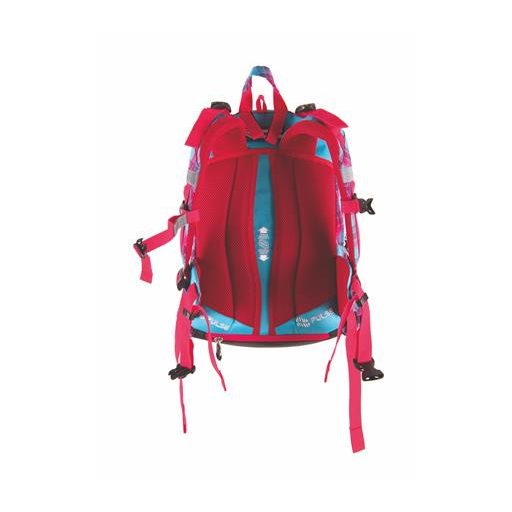 Hátizsák, anatómiai, PULSE "Anatomic Kitty Love", világoskék-rózsaszín