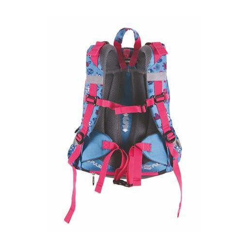 Hátizsák, anatómiai, PULSE "Anatomic Little Rabbit", kék-rózsaszín