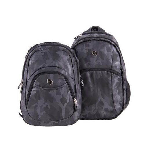 Hátizsák, 2in1, notebook tartóval és audió csatlakozóval, PULSE "Teens Tough Army"