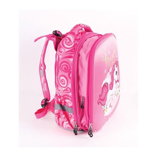 Hátizsák, anatómiai, PULSE "Anatomic Cube Pink Magic", rózsaszín