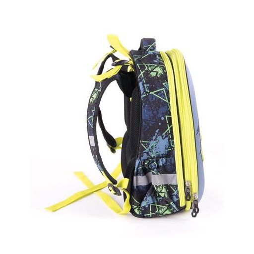 Hátizsák, anatómiai, PULSE "Anatomic Cube T-Rex", fekete-zöld