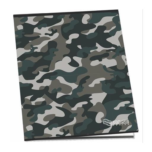 Füzet, tűzött, A5, kockás, 52 lap, PULSE "Boys"