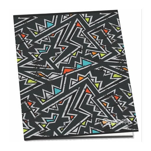 Füzet, tűzött, A4, kockás, 52 lap, PULSE "Boys"