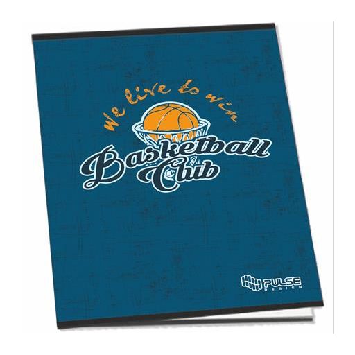 Füzet, tűzött, A4, vonalas, 52 lap, PULSE "Boys"