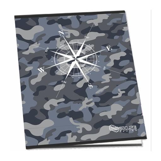 Füzet, tűzött, A4, vonalas, 52 lap, PULSE "Boys"