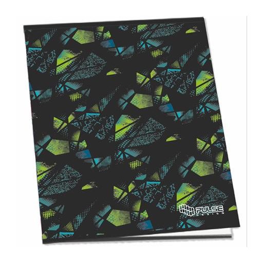 Füzet, tűzött, A4, vonalas, 52 lap, PULSE "Boys"