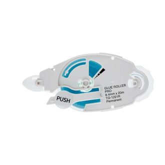 Ragasztó roller utántöltő kazetta, 8,4mm x 20 m, PLUS