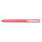 Golyóstoll, 0,27 mm, nyomógombos, rózsaszín tolltest, PILOT "Super Grip G", négyszínű