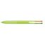 Golyóstoll, 0,27 mm, nyomógombos, világoszöld tolltest, PILOT "Super Grip G", négyszínű